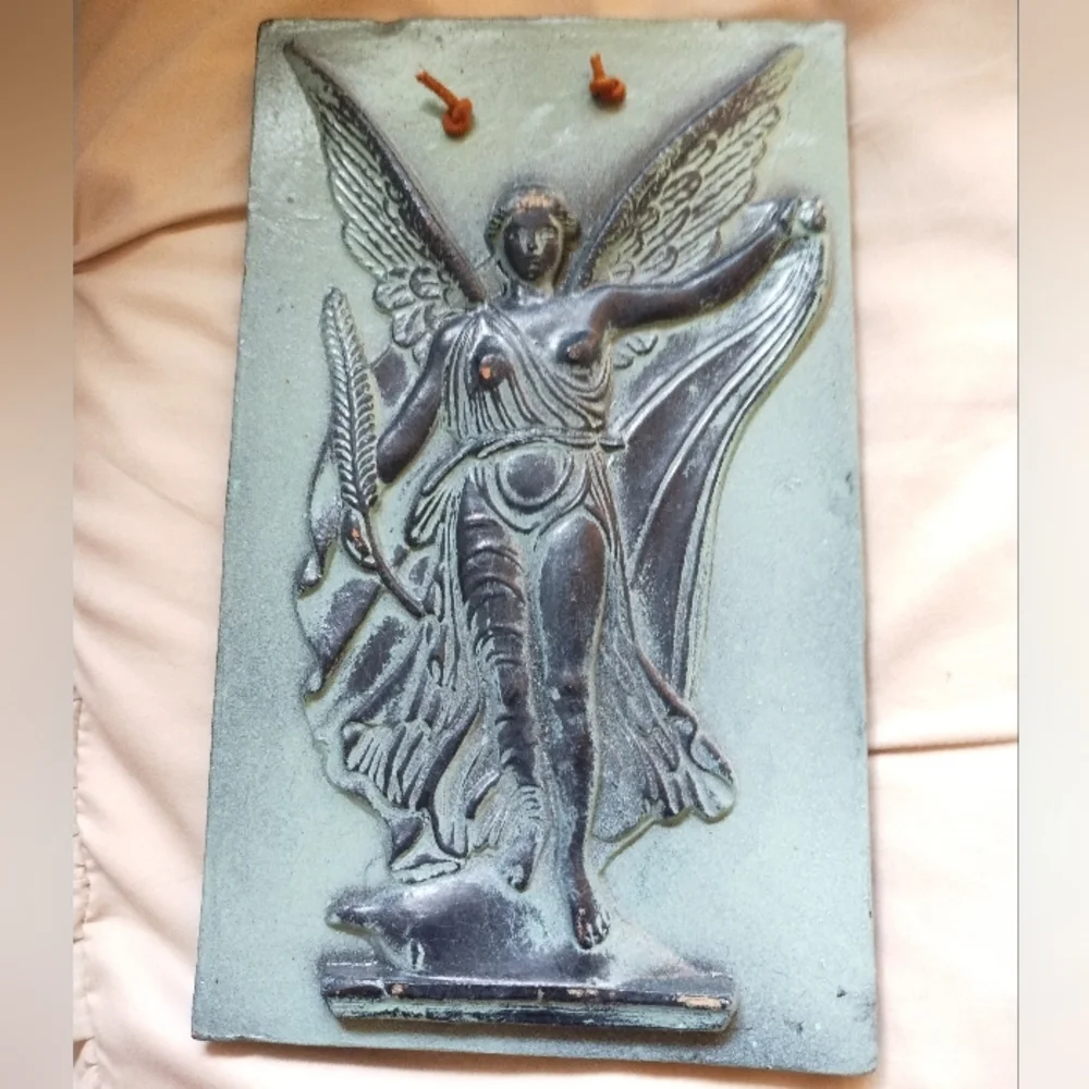 Greek Goddess Roman Greek Victory Of Peonion Olympia Fragment wall Relief Plaque